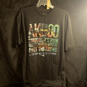 New W/Tags Akoo Brands Shirt No Rivals Smugglers Run Only the Strong